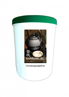 Gerstengras, Pulver