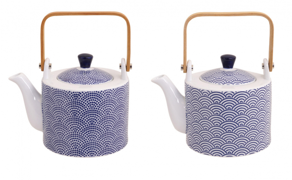 TDS, Teapot, Nippon Blue, 0.8 Ltr.