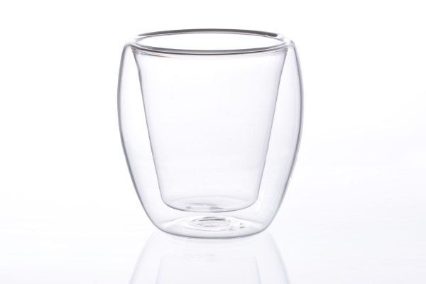 Classic "Melina Akashi" tea glass set, Set of 2, 200 ml, crystal clear, double-walled