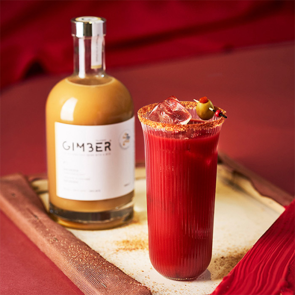 GIMBER Ginger Drink, concentrate from organic ginger, lemon, herbs and spices