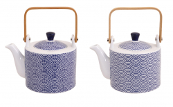 TDS, Teapot, Nippon Blue, 0.8 Ltr.