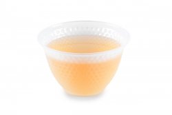 Oriental tea glasses set "Arare", Set of 6, 90 ml, frosted